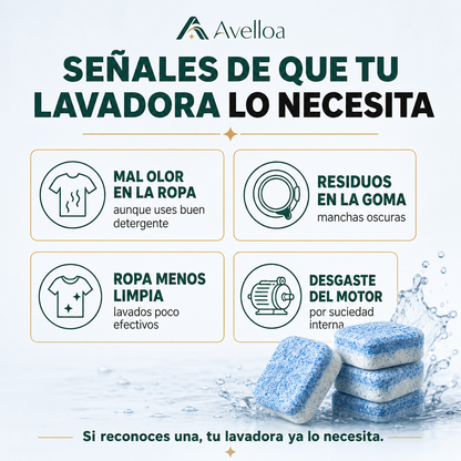Señales de que tu lavadora lo necesita