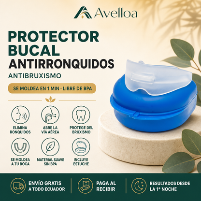 Protector Bucal Antirronquidos y Antibruxismo