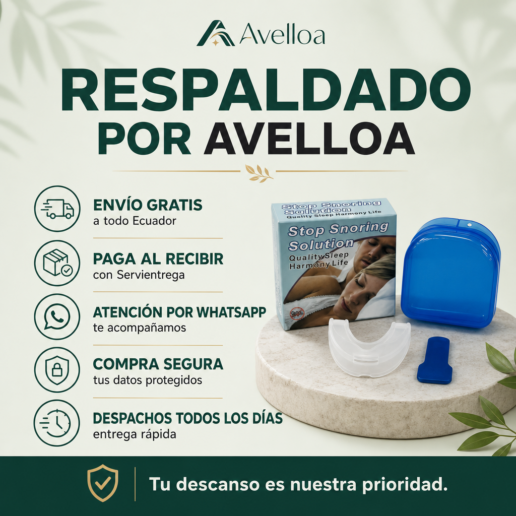 Protector Bucal Antirronquidos y Antibruxismo