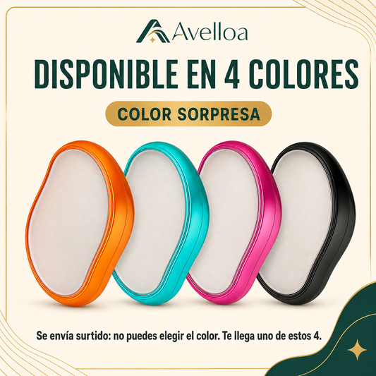 Removedor de Vello de Nanocristal — Piel de Seda sin Dolor ni Cuchillas