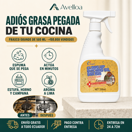 Liapu desengrasante de cocina en espuma 500 ml