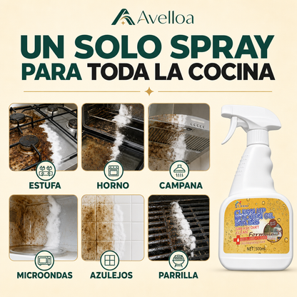 Liapu desengrasante de cocina en espuma 500 ml