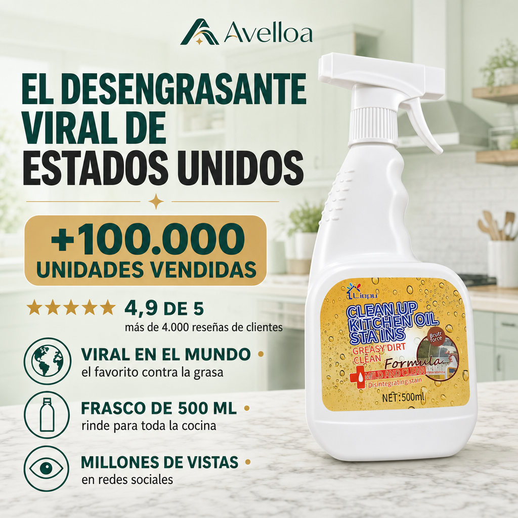 Liapu desengrasante de cocina en espuma 500 ml